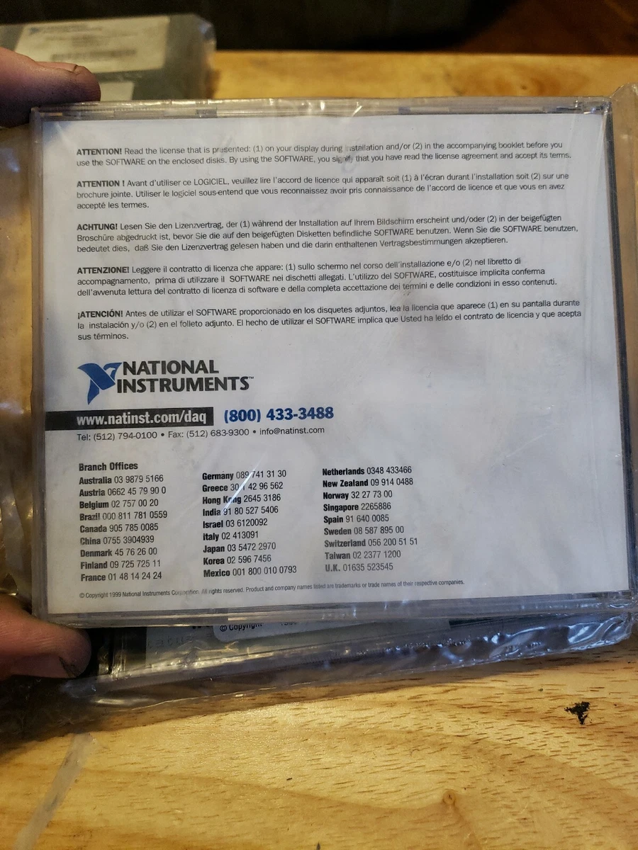 Creep diamond Sea anemone 4A3) NATIONAL INSTRUMENTS DATA ACQUISITION DRIVER SOFTWARE 500445K-00, NI-DAQ | eBay Creep diamond Sea anemone 4A3) NATIONAL INSTRUMENTS DATA ACQUISITION DRIVER SOFTWARE 500445K-00, NI-DAQ | eBay