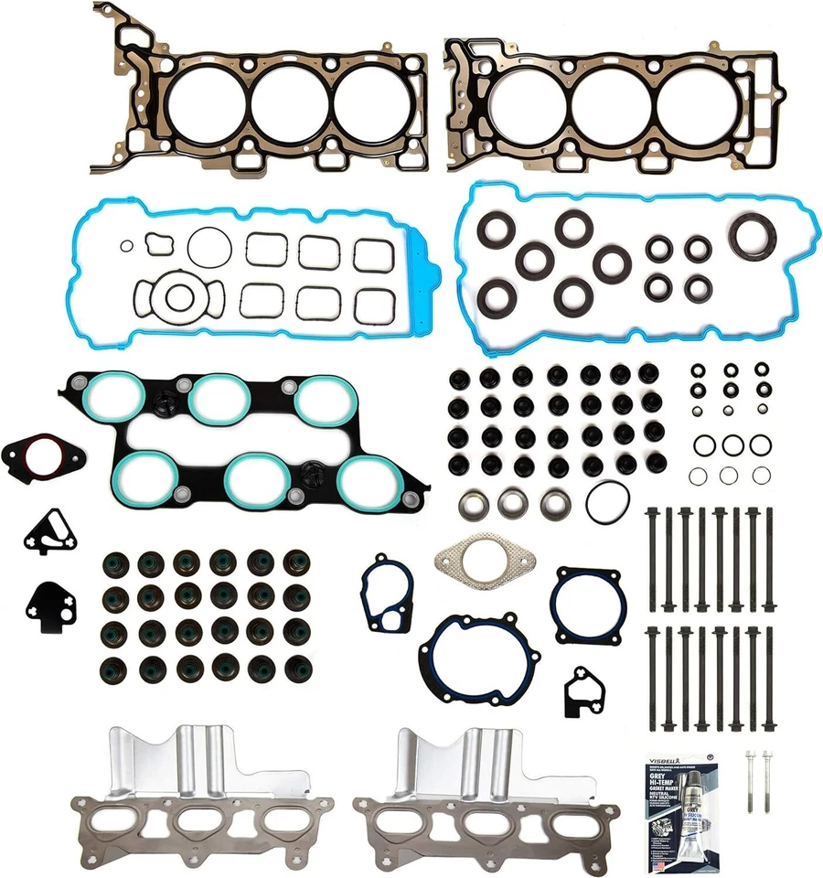 Timing Chain Oil Water Pump Head Gasket Bolts Set Fit 07-16 Chevrolet /GMC 3.6L - Image 3 of 4