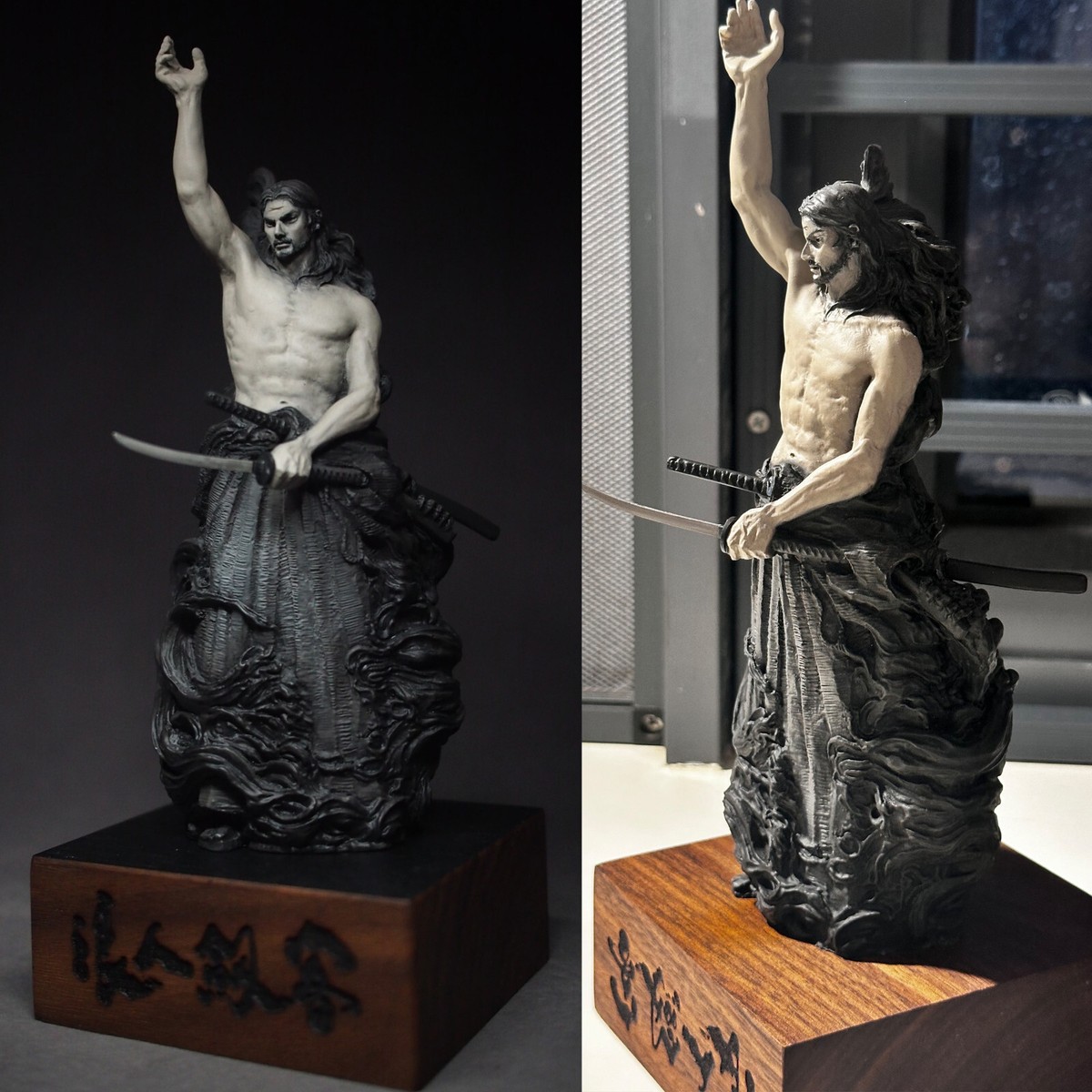 Jiong Studio Miyamoto Musashi 1/8 Resin Painted Model Statue