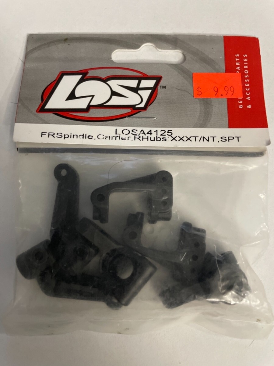 Losi xxxt/nt/spt front spindles, front carriers and rear hubs