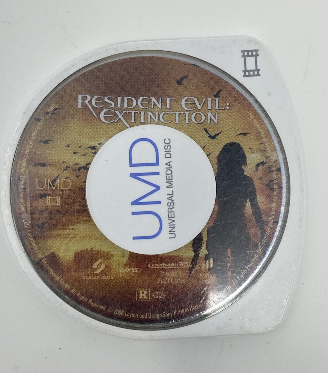 Sony PSP UMD 3 Movies | Prom Night Resident Evil Extinction Lords