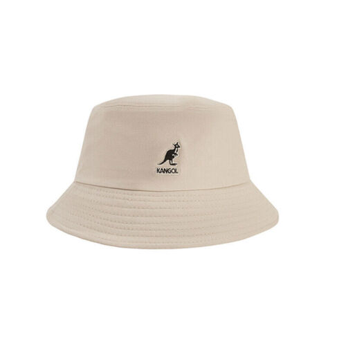 Nuevo Casual Kangol Lavado Cubo Sombrero Hombres Mujeres Algodón Top Plano Sombreros Prendas para la cabeza - Imagen 7 de 8