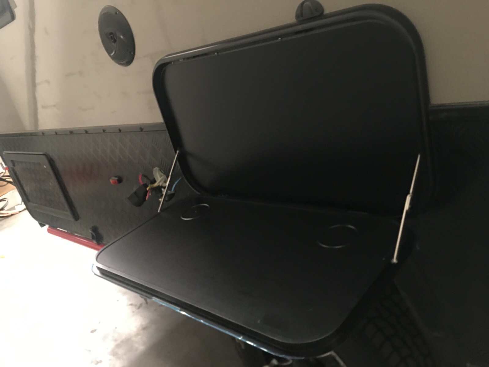 JAYCO SUITABLE CARAVAN FOLDOUT TABLE PICNIC TABLE BLACK 800mm X 450mm