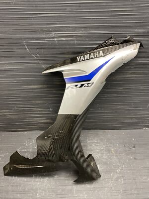 2015 Yamaha R1M, Right side fairing, right body work, OEM Carbon fiber #7722