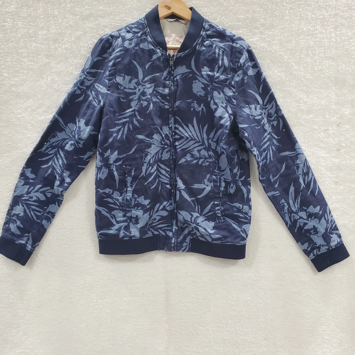 Zara floral jacket mens discount