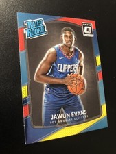 Jawun Evans “Rated Rookie” RC “Red & Yellow 2017-18 Donruss Optic Basketball