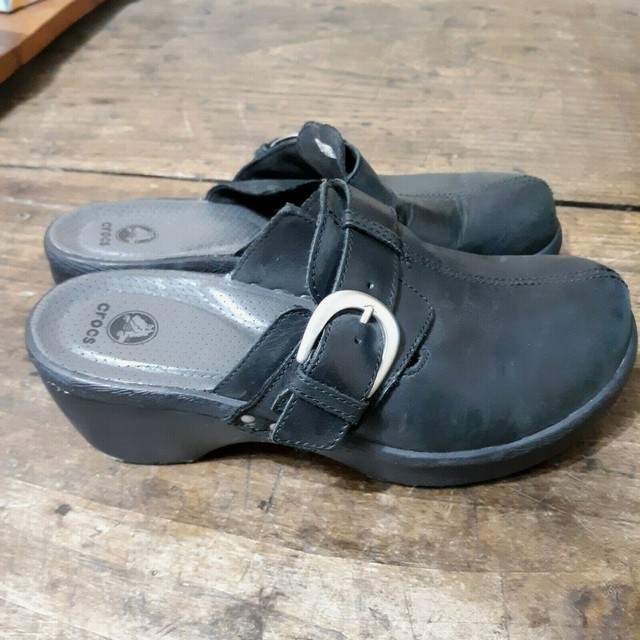 Crocs Womens Cobbler Buckle 15513 Black 