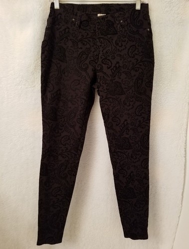 Floral Paisley Jeggings Pants 