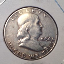 1954-D 50C Franklin Half Dollar