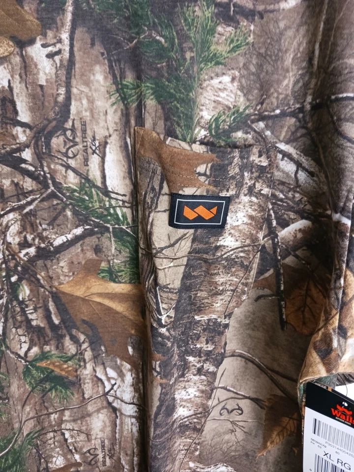 Walls Realtree Camouflage Short Sleeve Tshirt Men's Size XL - Image 2 of 4