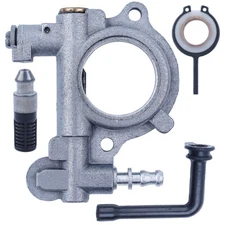 Oil Pump Worm Gear Oil Filter Oil Line For Stihl MS260 024 026 MS240 Chainsaw