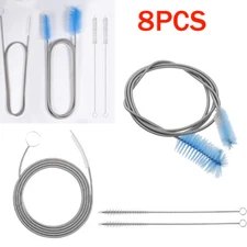 8Pcs Ac Drain Line Cleaner Hose Cleaning Brush Bottle Cleaner Brush Dishwasher