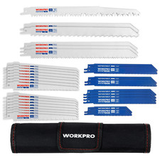 32 Piece Reciprocating Saw Blade Set - Metal Woodcutting Saw Blades Pruner Saw