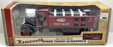ERTL - 1925 Kenworth Stake Truck w/Barrels - True Value - 1:34 Scale