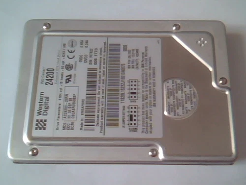 IDE Hard Disk Drive Western Digital Caviar 24200 AC24200-23RN 28L1623 12J3143