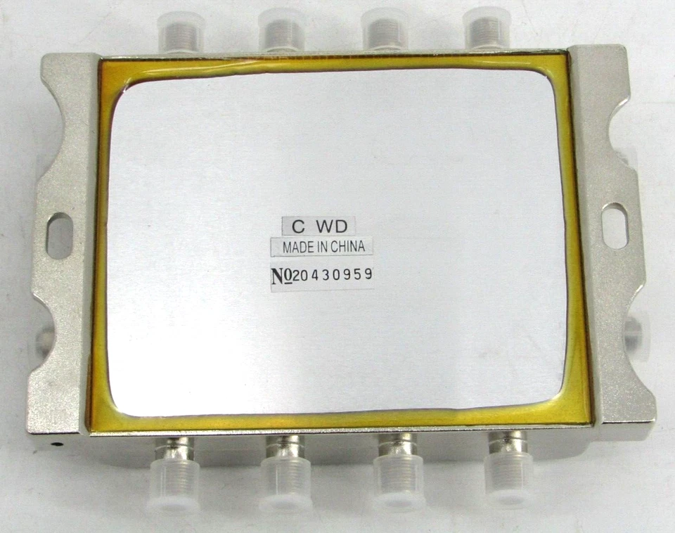 TV Antenna Digital Multi Switch For Satellite 3-In 8-Out UHF/VHF/FM Diplexer Kit - Image 3 of 4