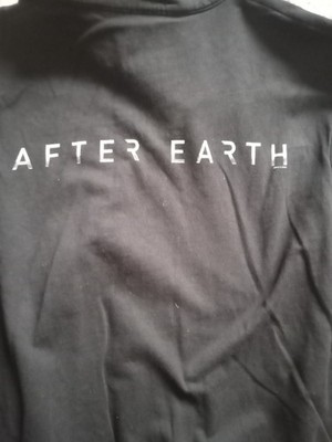 after earth vintage movie crew track jacket will jaden smith m night shyamalan L