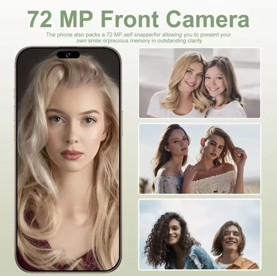 2026 i 17 Pro Max 16GB RAM 1TB Android iOS Face ID 7,3” Ricarica Rapida 8000Mah - Immagine 4 di 4