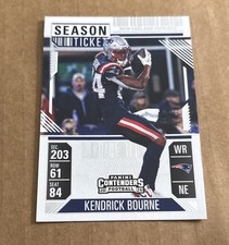 2024 Panini Contenders #69 Kendrick Bourne New England Patriots