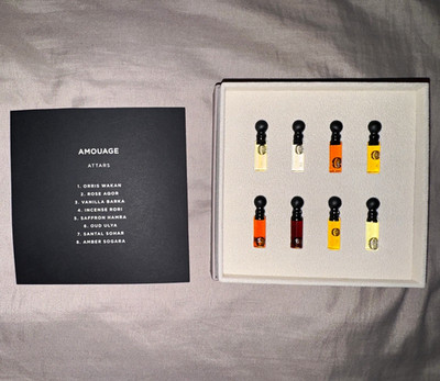 Amouage Attars Oil Gift Set 0.4 fl oz (Rare collectible)