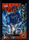 2025 Topps Cosmic Chrome Bobby Witt Jr. Light Speed Orange Refractor #/25