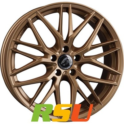Damina Performance DM08 matt bronze 8.5x19'' ET45 LK5 112 ML 66.6 Alufelgen 19...
