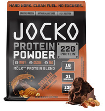 Jocko Molk Whey Protein Chocolate PB 22g Low Sugar 25Sv Blend