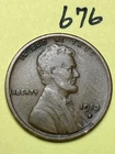 1913-S LINCOLN WHEAT CENT, low mintage date, "FINE" condition #676