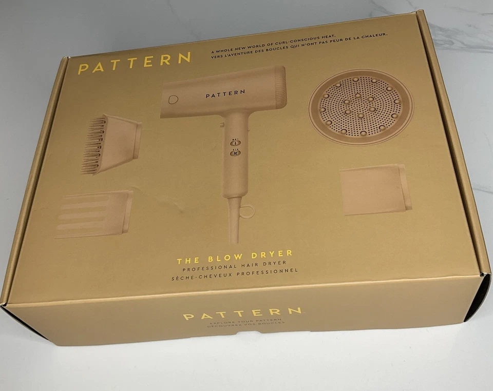 Pattern The Blow Dryer Trace Ellis With 4 Attachments Brand New In Box - Image 2 of 4