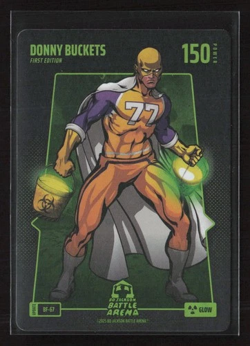 Bo Jackson Battle Arena Update #BF-67 Donny Buckets Luka Donicc Glow Foil