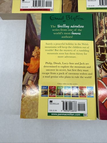 Enid Blyton Adventure series Books #2-5 And #7 Paperback - Foto 10 di 17