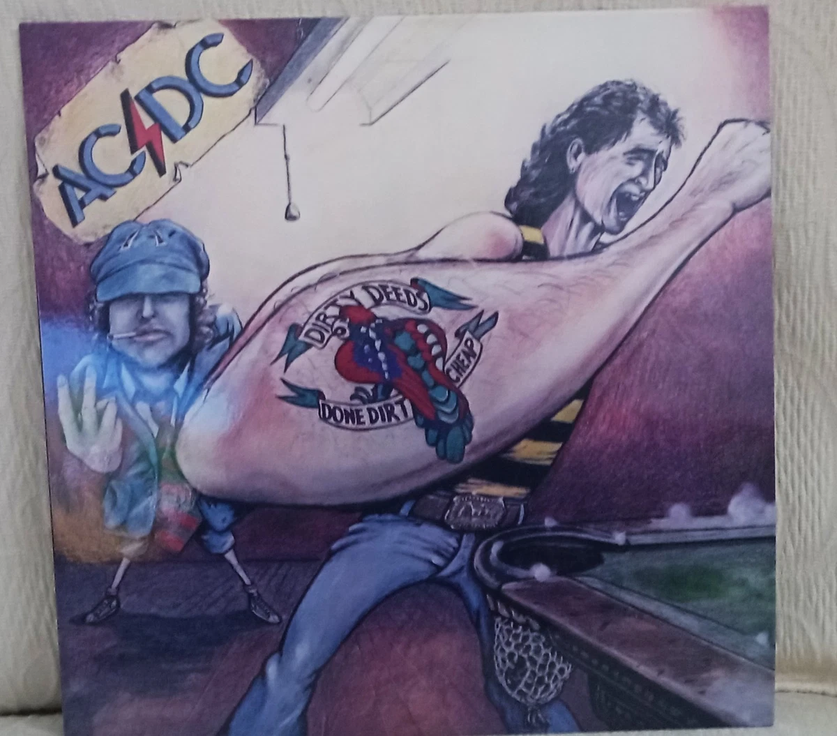 AC/DC - Dirty deeds done dirt cheap - LP raro