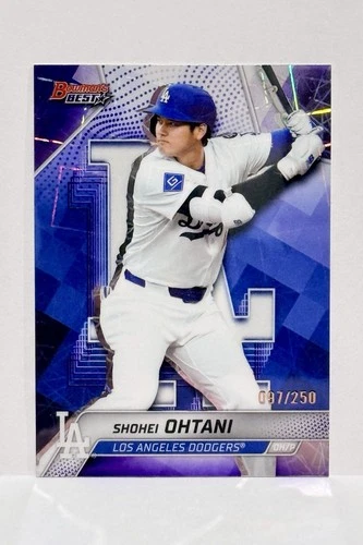 2025 Bowman's Best - Shohei Ohtani #46 Purple Lazer Refractor /250