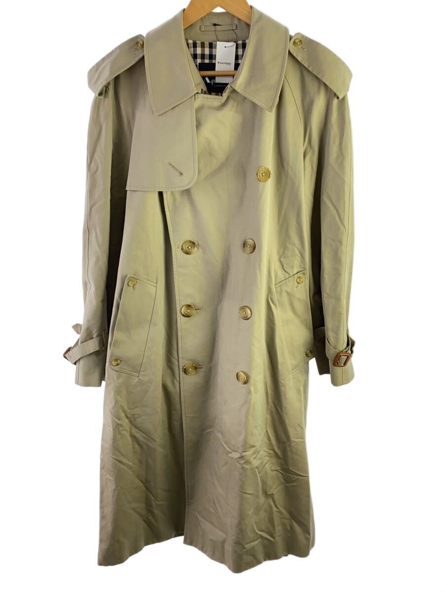 Aquascutum Trench Coat/36/Cotton/Beg 3431