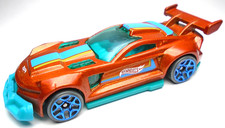 2020 HOT WHEELS HW TRACK RIPPER RED 1:64 DIECAST 3" RACE CAR W BLUE TEAL ORANGE