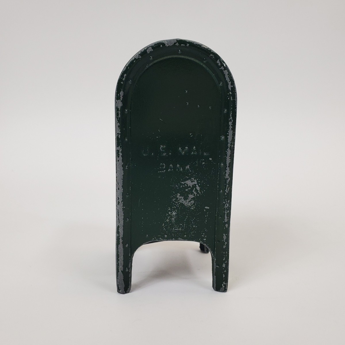 Vintage U.S. Mail Still Bank Curbside Mailbox Cast Metal 1950s