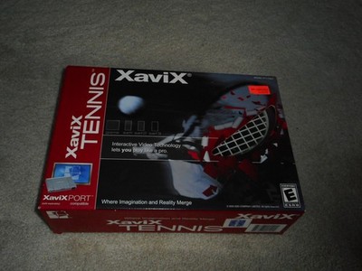 XAVIX TENNIS WIRELESS INTERACTIVE GAME..**SEALED**NEW**FREE SHIPPING**
