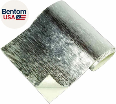 13575 Adhesive Backed Aluminized Heat Barrier, 12'' X 24''