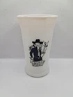 VTG 1950s Hopalong Cassidy Kids’ “Hoppy Says” White Glass Milk Tumbler 5”, VGC