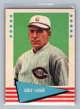 1961 Fleer Baseball Greats (F418-3) #56 Dolf Luque