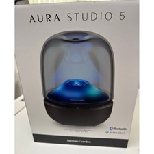Harman Kardon Aura Studio 5 Bluetooth Speaker 360  Sound Ambient Light