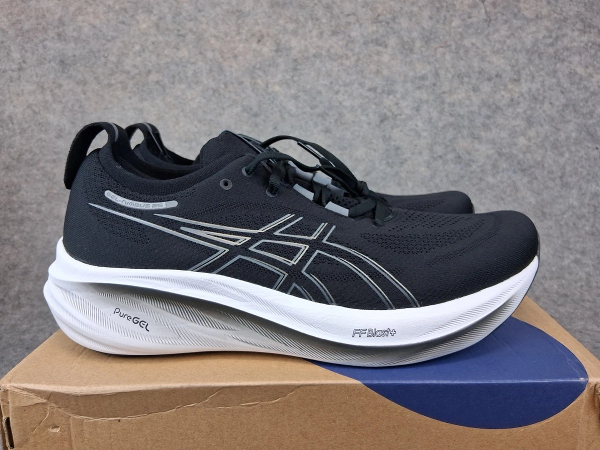 ASICS Gel Nimbus 26 Black Graphite Grey for Sale | Authenticity
