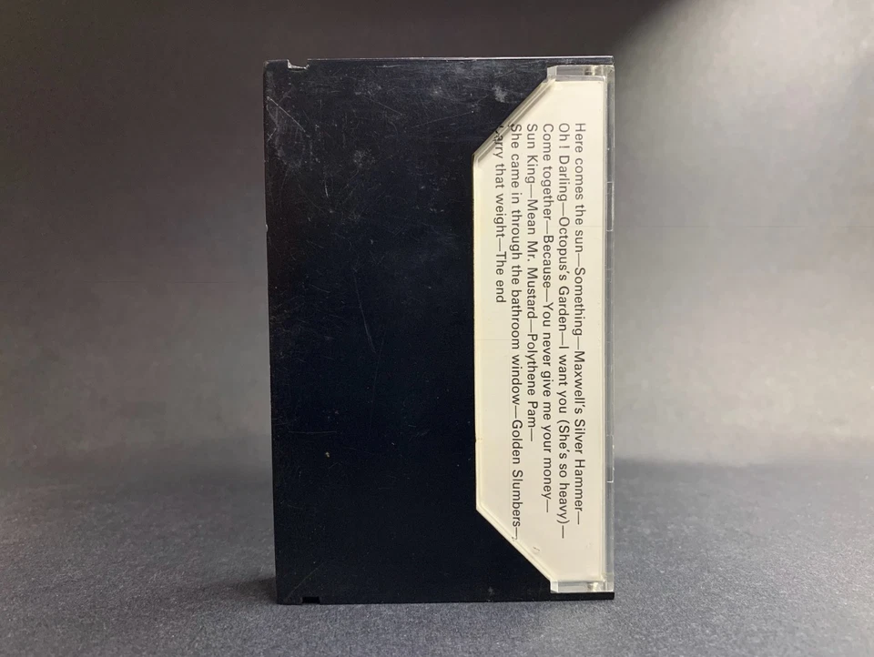 The Beatles ABBEY ROAD Cassette TC-PCS7088 **UK ISSUE c.1970**GREEN PAPER LABELS - Image 4 of 4