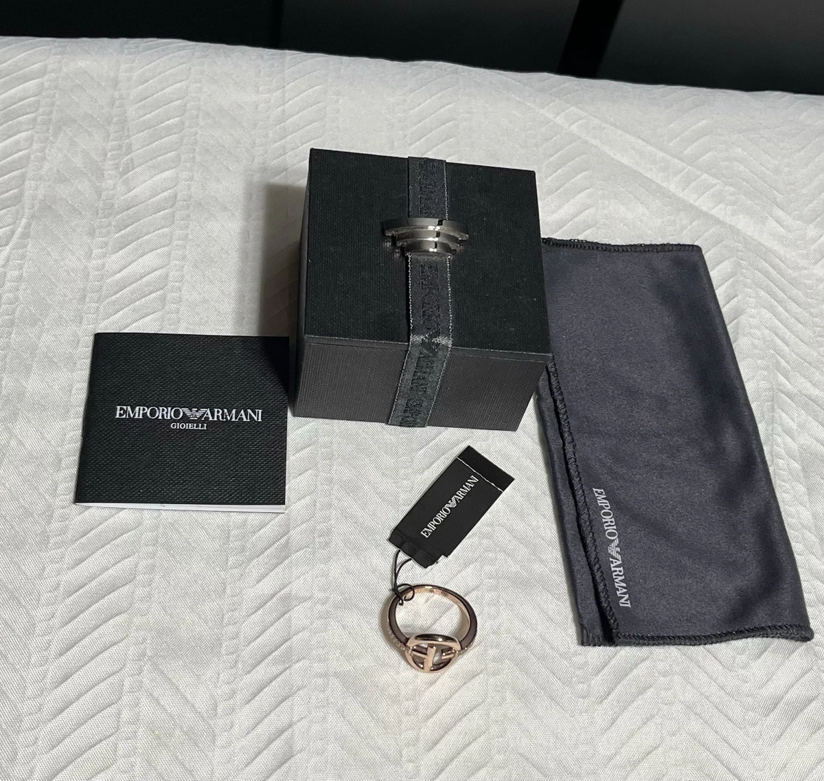 Emporio Armani Band Fashion Rings for sale | eBay