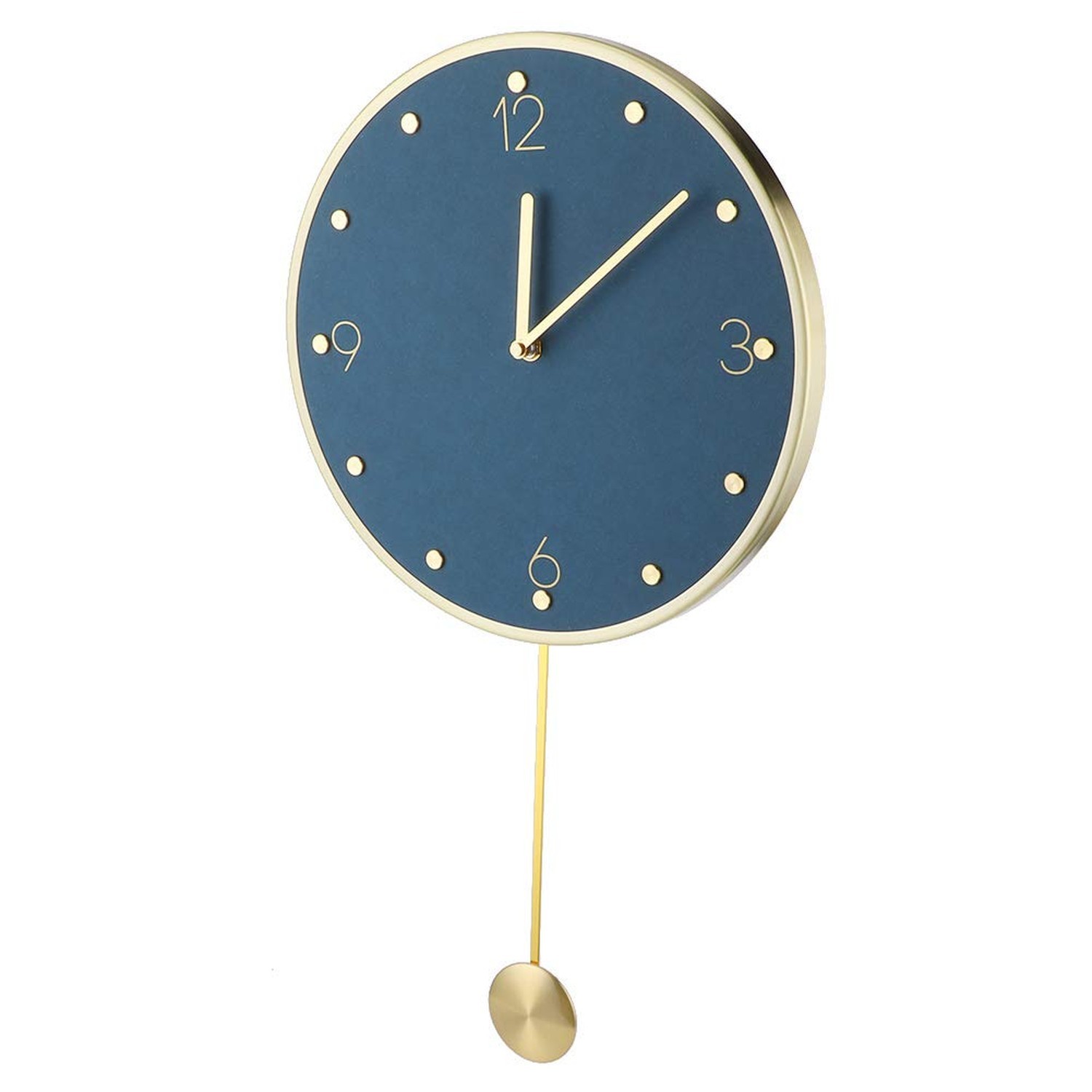 Pendulum Wall Clock Modern Swing Clock Large Wall Clocks for Living Room Batt...
