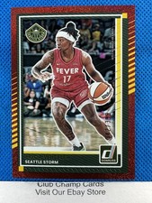 2025 #80 Erica Wheeler Panini Donruss WNBA Red Shimmer Storm 342/399