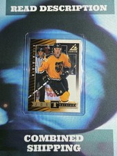1997-98 Pinnacle Zenith Hockey Rookie Card # 92 Joe Thornton. rookie card picture