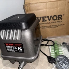 VEVOR Linear Air Pump 109 L/Min Septic Aerator Pump 1/2 Acre 10ft Pond Aeration