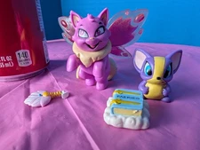 Jakks Pacific 2008 Figure Collector 2 Pack Neopets Faerie Wocky Mazzaw Complete