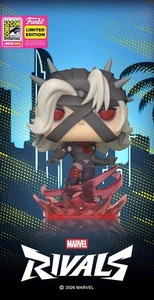 Marvel Malice Rivals Pop Funko SDCC 2026 Official San Diego Comic Con Sticker
